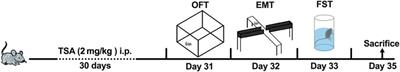 Trichostatin A relieves anxiety-and depression-like symptoms in APP/PS1 mice